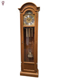Load image into Gallery viewer, Alyson Traditional Oak Finish Floor Clock
