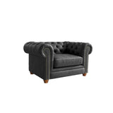 Load image into Gallery viewer, Roxburgh Leather Static Chair