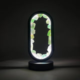 Load image into Gallery viewer, Gleneagles - Oval Earth LED Lamp - Green Fluorite