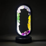 Load image into Gallery viewer, Gleneagles - Oval Earth LED Lamp - Mixed Minerals