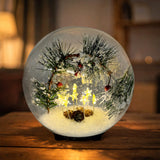 Load image into Gallery viewer, Gleneagles - Star Garland Large LED USB Glass Lamp