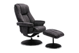 Load image into Gallery viewer, Denver Swivel Recliner with Footstool