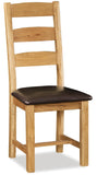 Load image into Gallery viewer, Salisbury Slatted Chair with PU Seat (2142)