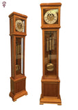 Load image into Gallery viewer, Lavern Grandfather Clock in Cherry Finish