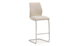 Load image into Gallery viewer, Elis Bar Chair - Taupe / Chrome Leg (250)