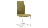 Load image into Gallery viewer, Elis Dining Chair - Olive / Chrome Leg (112)